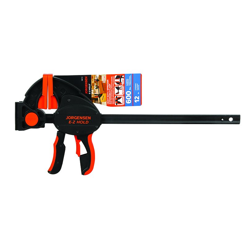 Jorgensen 12" Heavy Duty E-Z Hold Adjustable Bar Clamp