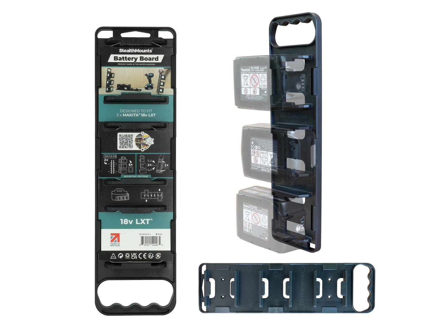 S.Mounts Battery Board for Makita LXT with Handle