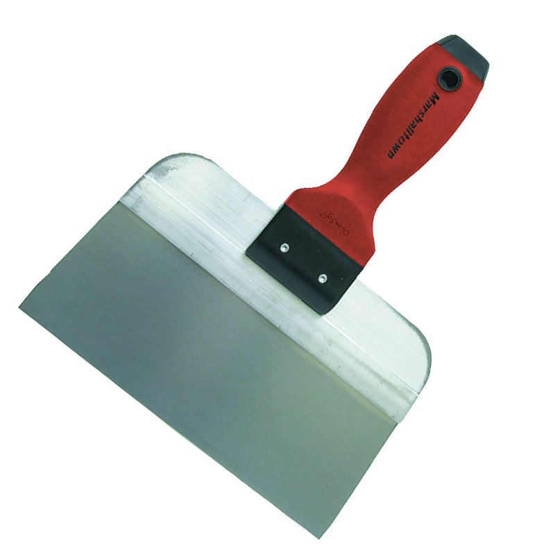 Marshalltown 8" Stainless Steel Taping Knife DuraSoft Handle  Marshalltown 8" Stainless Steel Taping Knife DuraSoft Handle