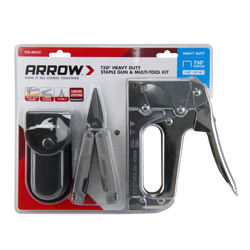 Arrow T50 Stapler with MultiTool Rollins & Sons (London) Ltd