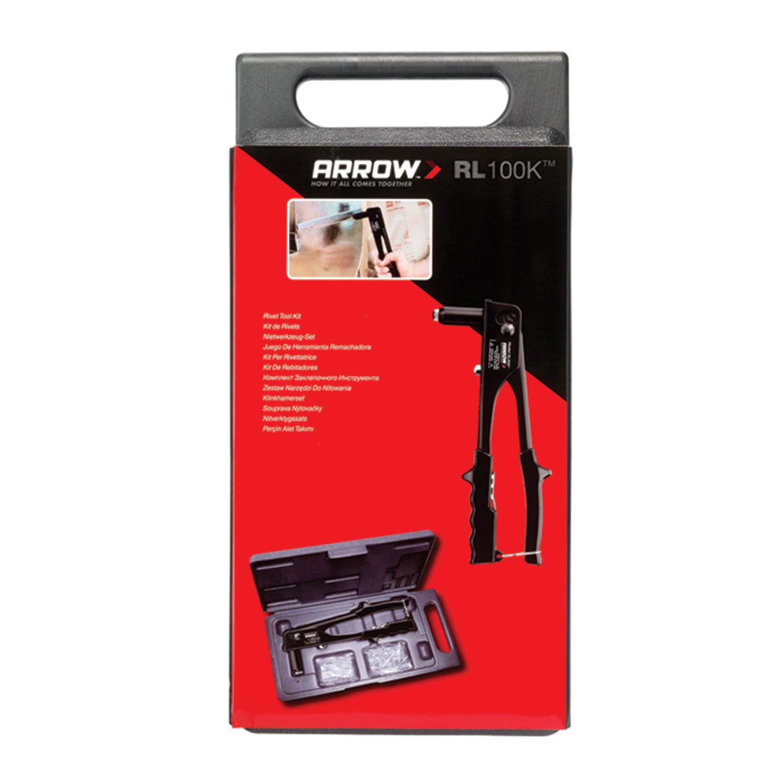 Arrow RL100K All Purpose Rivet Tool Kit