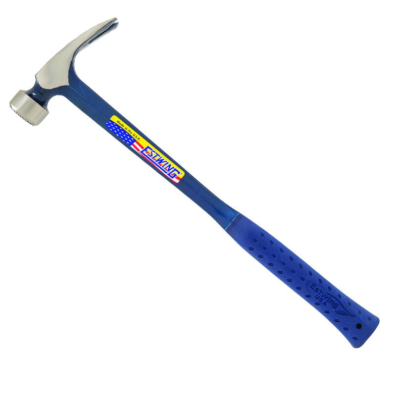 Milwaukee 48-22-9023 22-Oz Smooth Face Framing Hammer – Straight Claw, Solid Build