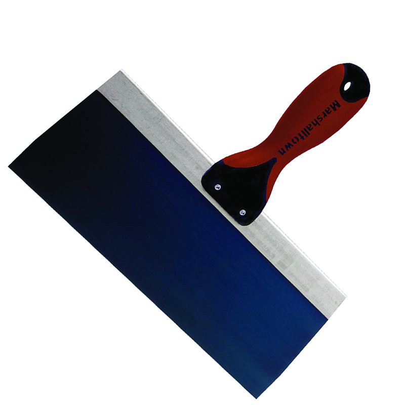 Marshalltown 12" Blue Steel Taping Knife DuraSoft Handle Rollins
