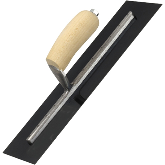 Marshalltown 20"x4" Blue Steel Finishing Trowel Wood Handle Rollins