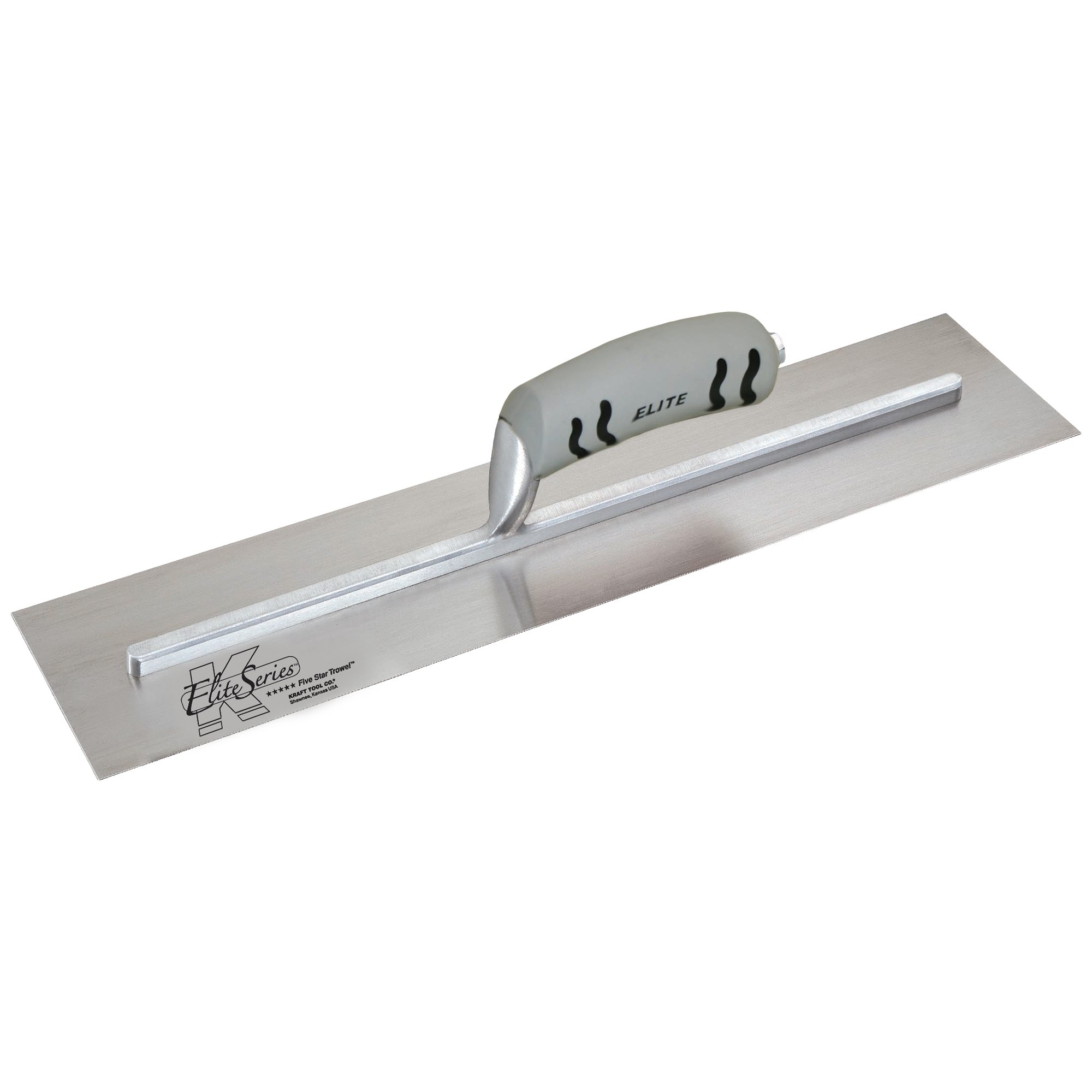 Kraft 14"x5" Carbon Steel Cement Trowel ProForm Handle