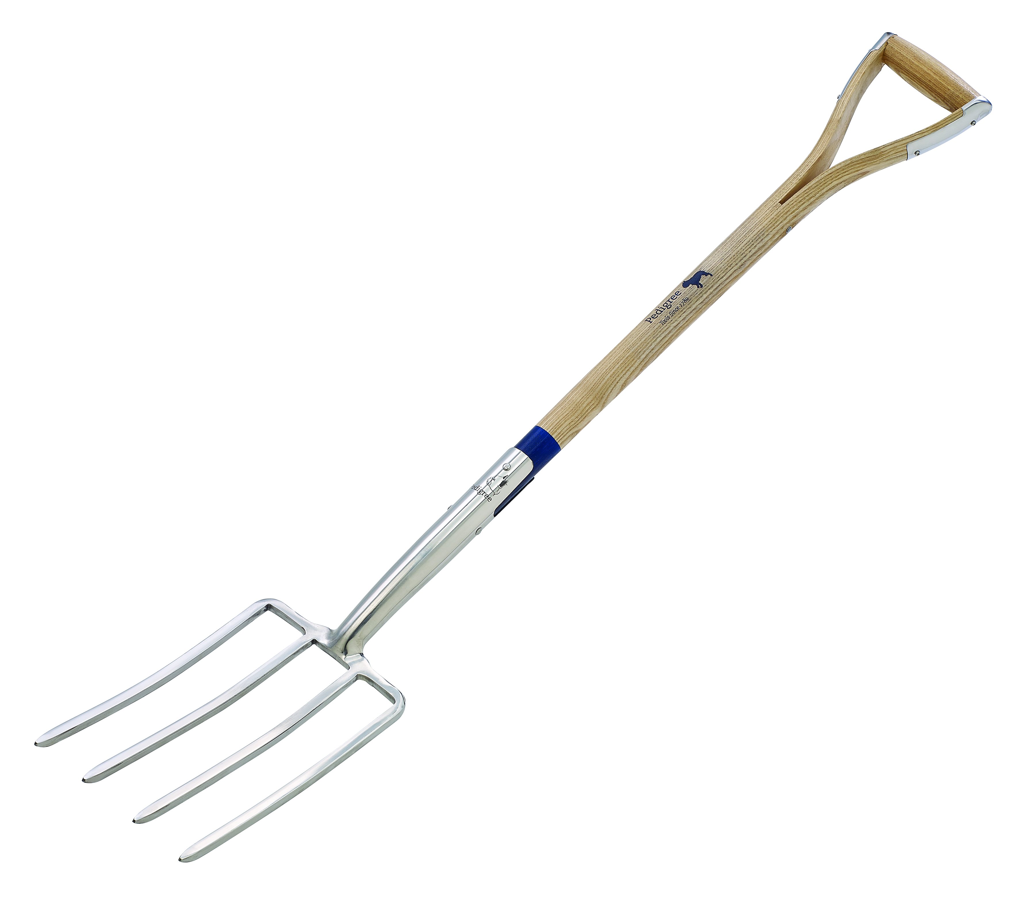 Pedigree Stainless Steel Digging Fork 32" Wood Pedigree Stainless Steel Digging Fork 32" Wood