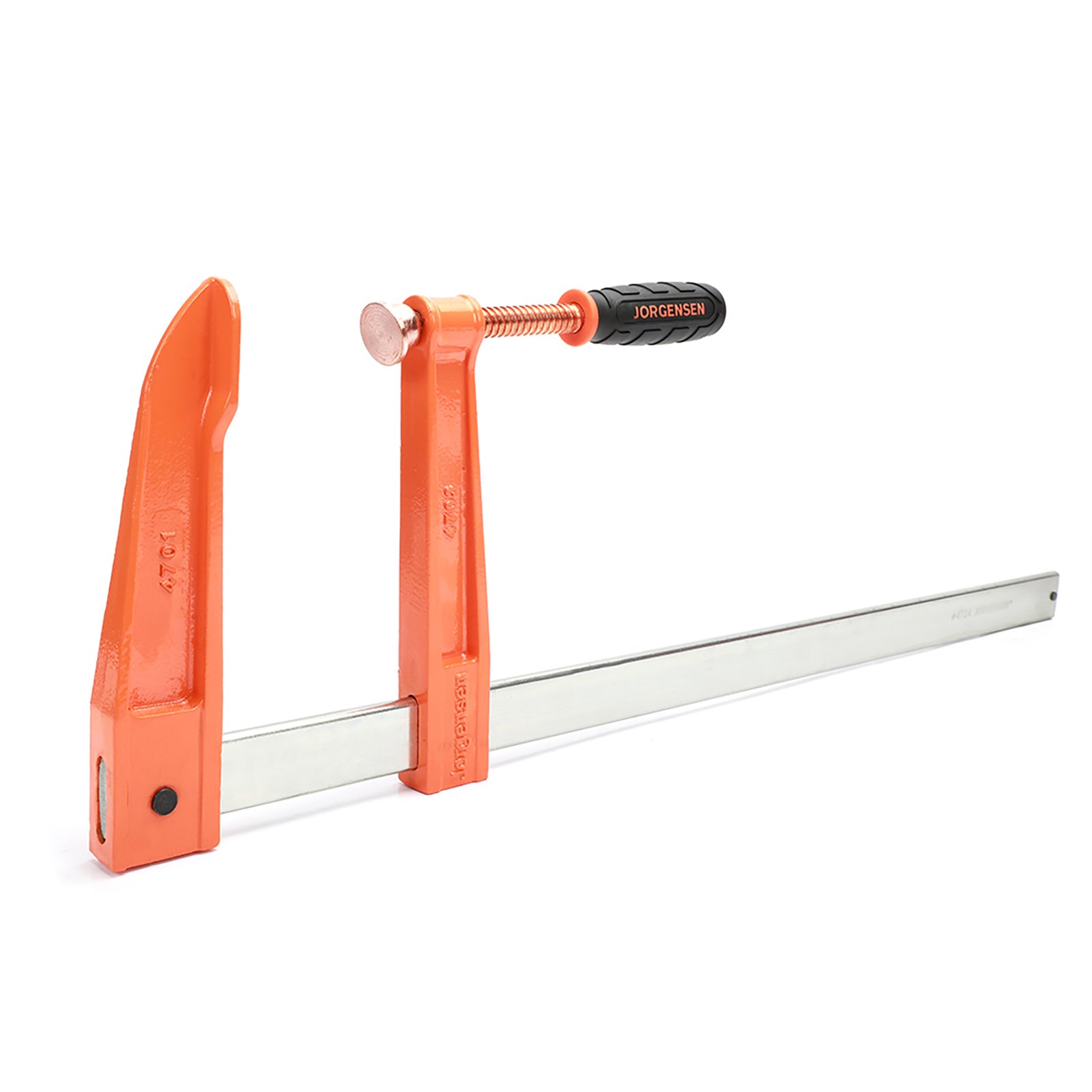 Jorgensen 24" Deep-Reach Steel Bar Clamp 7" Reach Jorgensen 24" Deep-Reach Steel Bar Clamp 7" Reach