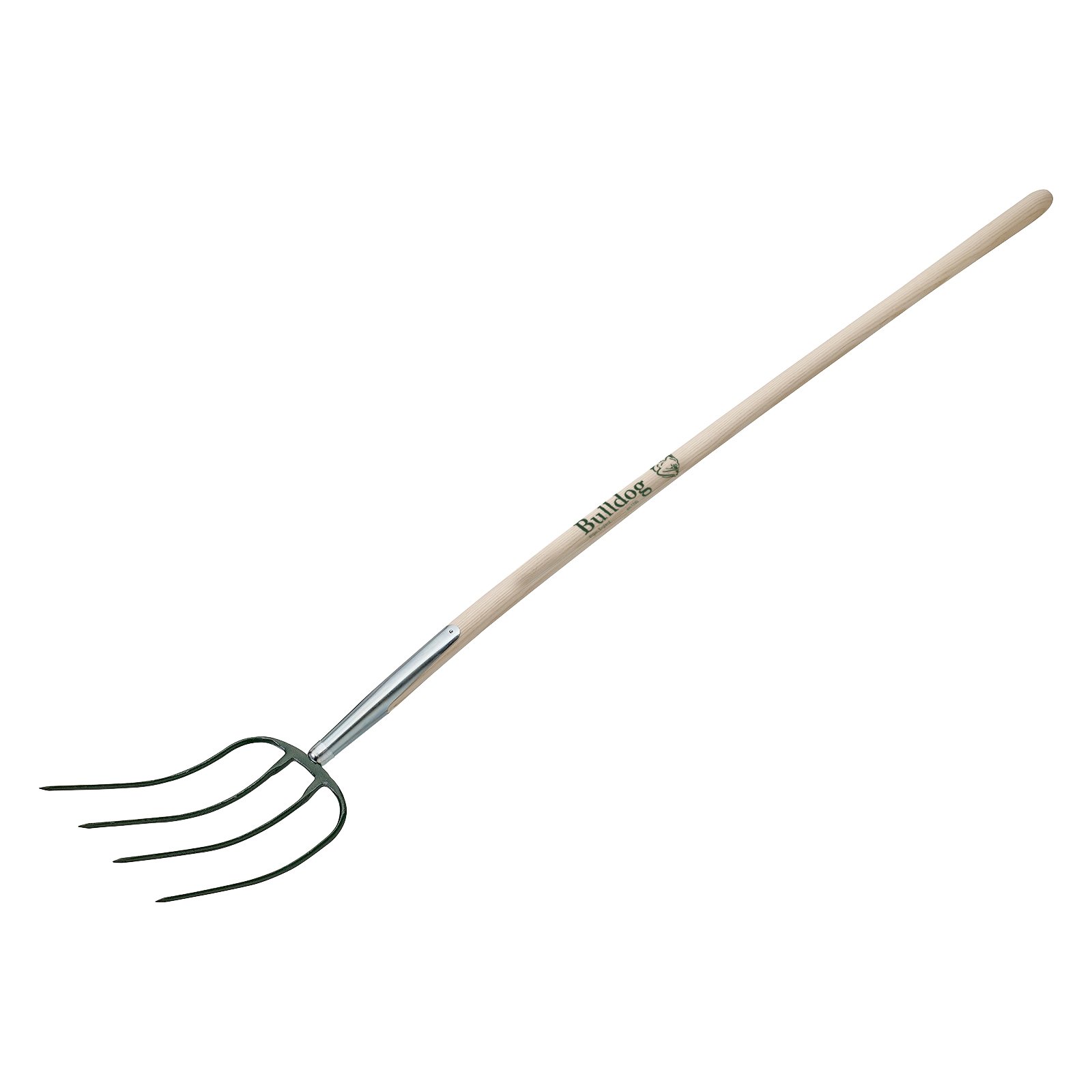 Bulldog Premier 4 Prong Manure Fork 54" Wood LPH