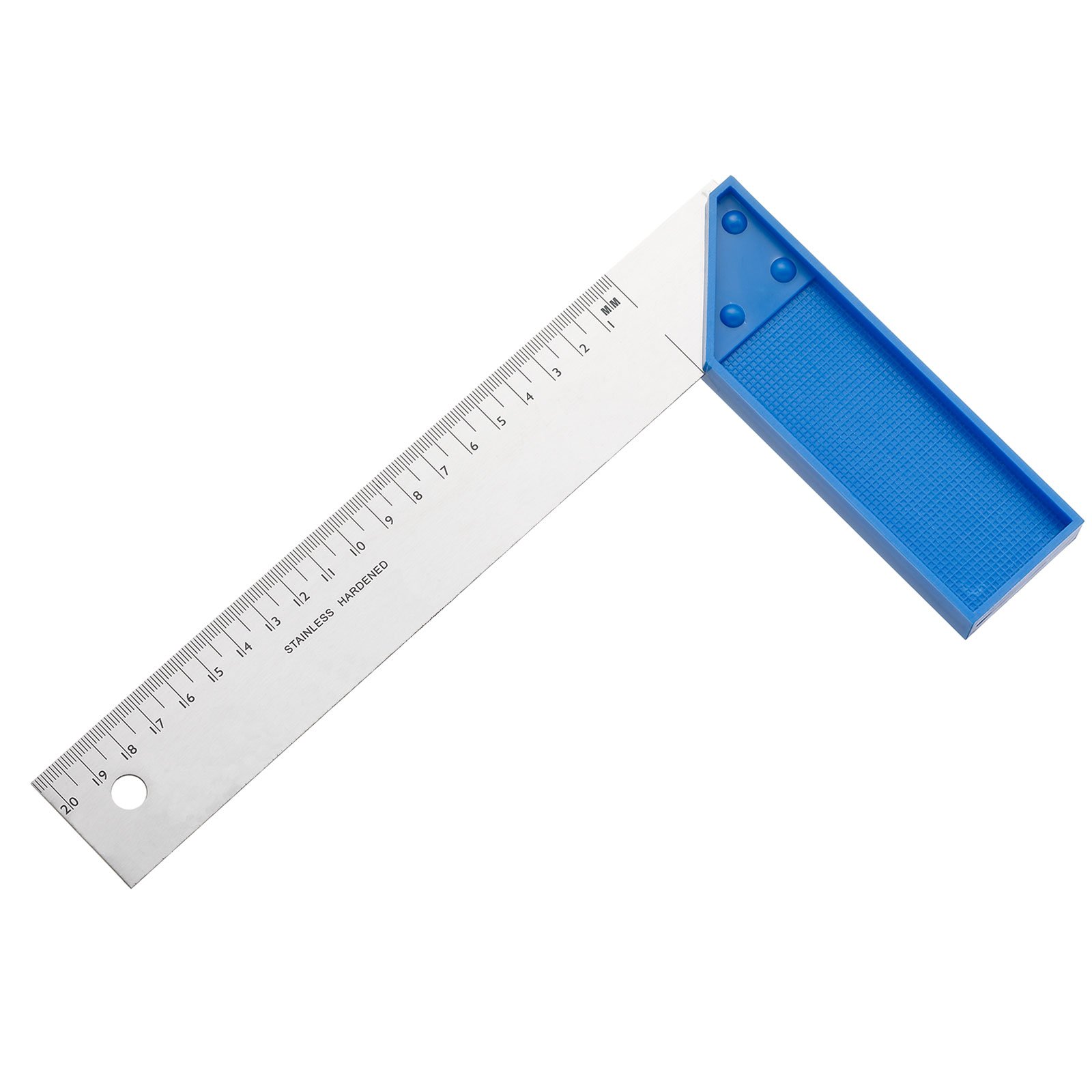 RST 200mm Metric Try and Mitre Square with Plastic Stock Rollins Sons London Ltd