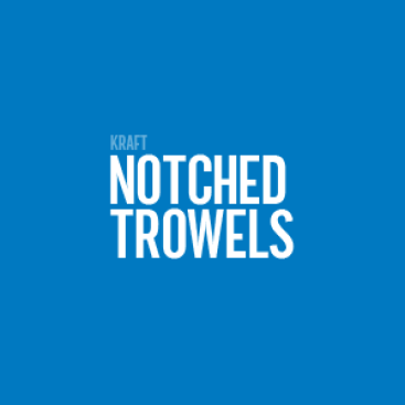 Notched Trowels