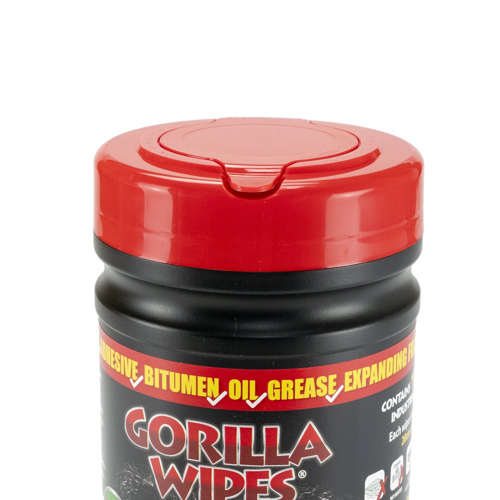 Gorilla Wipes Tub (100 wipes) : Rollins & Sons (London) Ltd