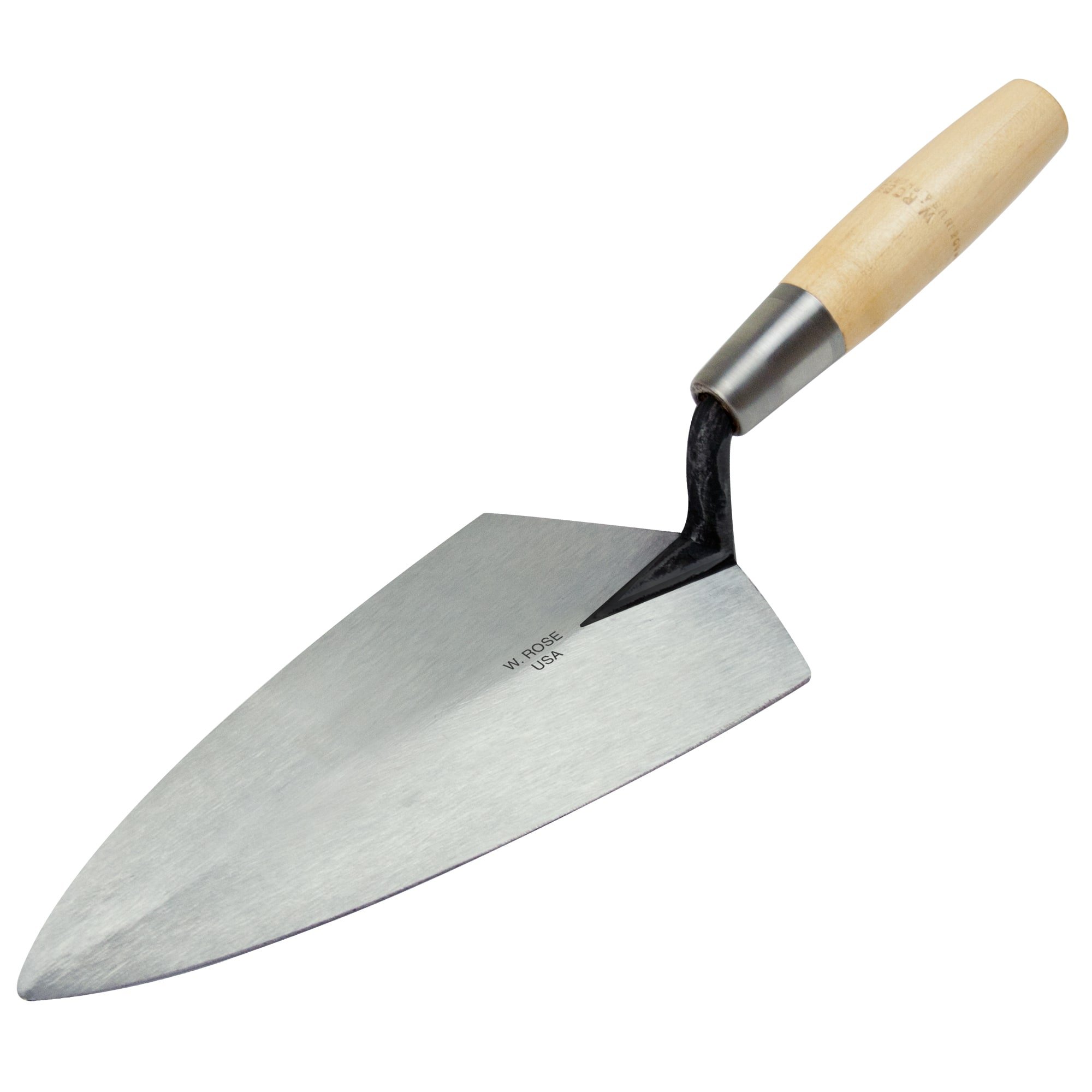W.Rose 11" Philadelphia Brick Trowel Wood Handle