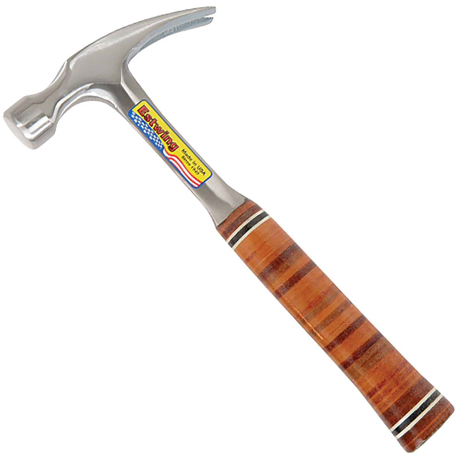 Estwing 12oz Leather Grip Straight Claw Hammer Estwing 12oz Leather Grip Straight Claw Hammer