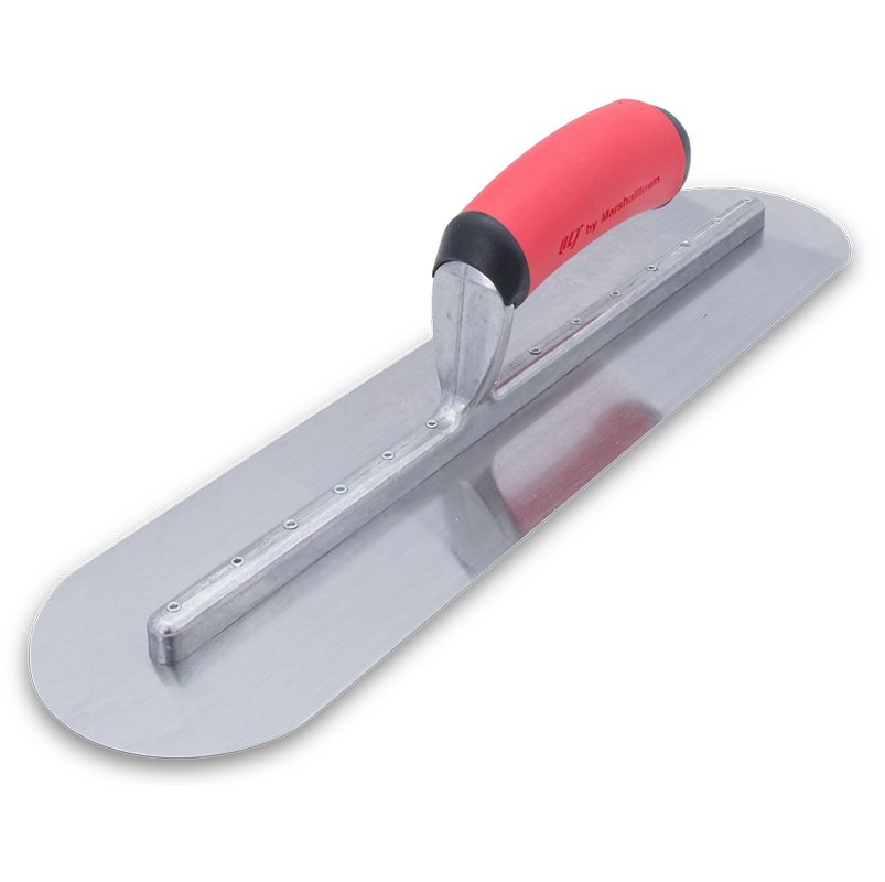 Marshalltown QLT 16"x4" Fully Rounded Finishing Trowel  Marshalltown QLT 16"x4" Fully Rounded Finishing Trowel