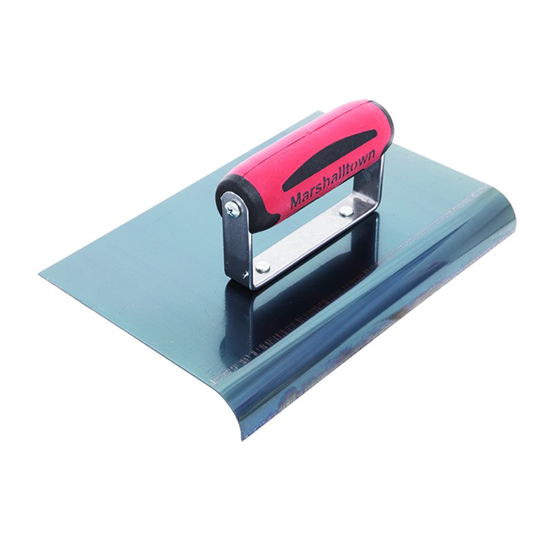 Marshalltown 6"x4" Blue Steel Edger 3/8"R, 1/2"L DuraSoft Handle Marshalltown 6"x4" Blue Steel Edger 3/8"R, 1/2"L DuraSoft Handle