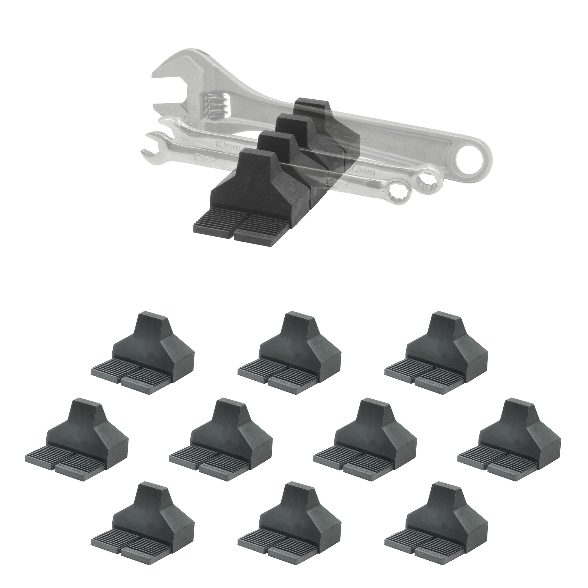 S.Mounts Black Drawer Hive Spanner Holder x 10
