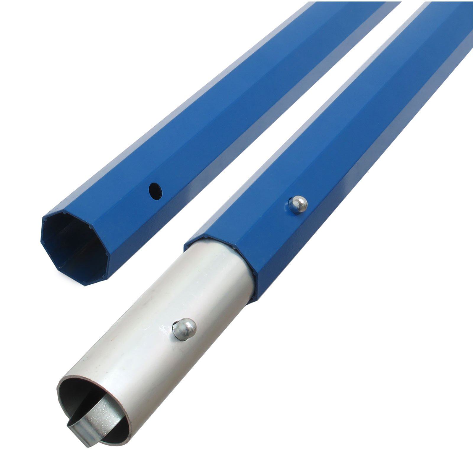 Marshalltown 72"x1 3/4" Octagon Push Button Handle 