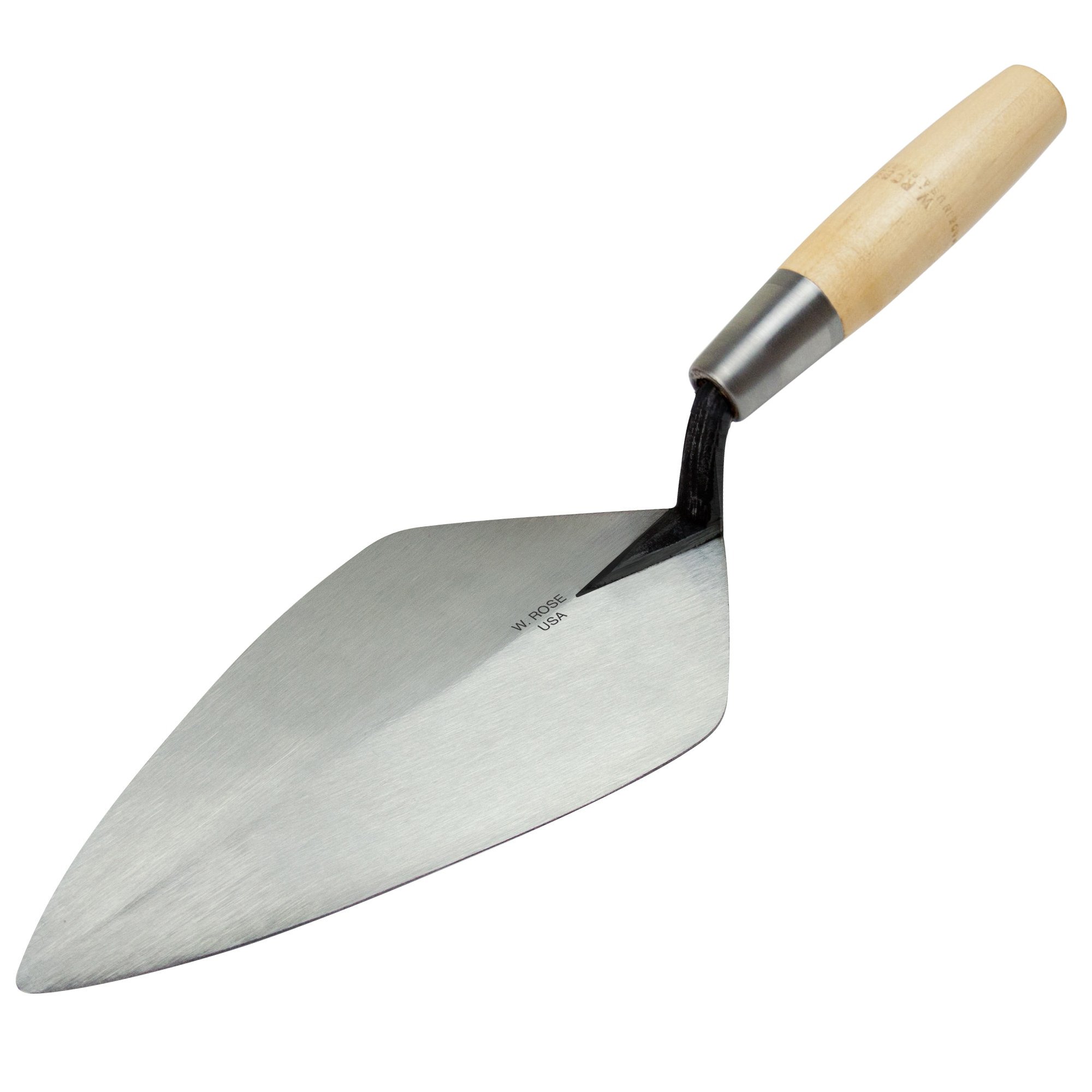 W.Rose 12" Wide London Brick Trowel  Wood Handle