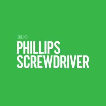 Phillips Screwdrivers
