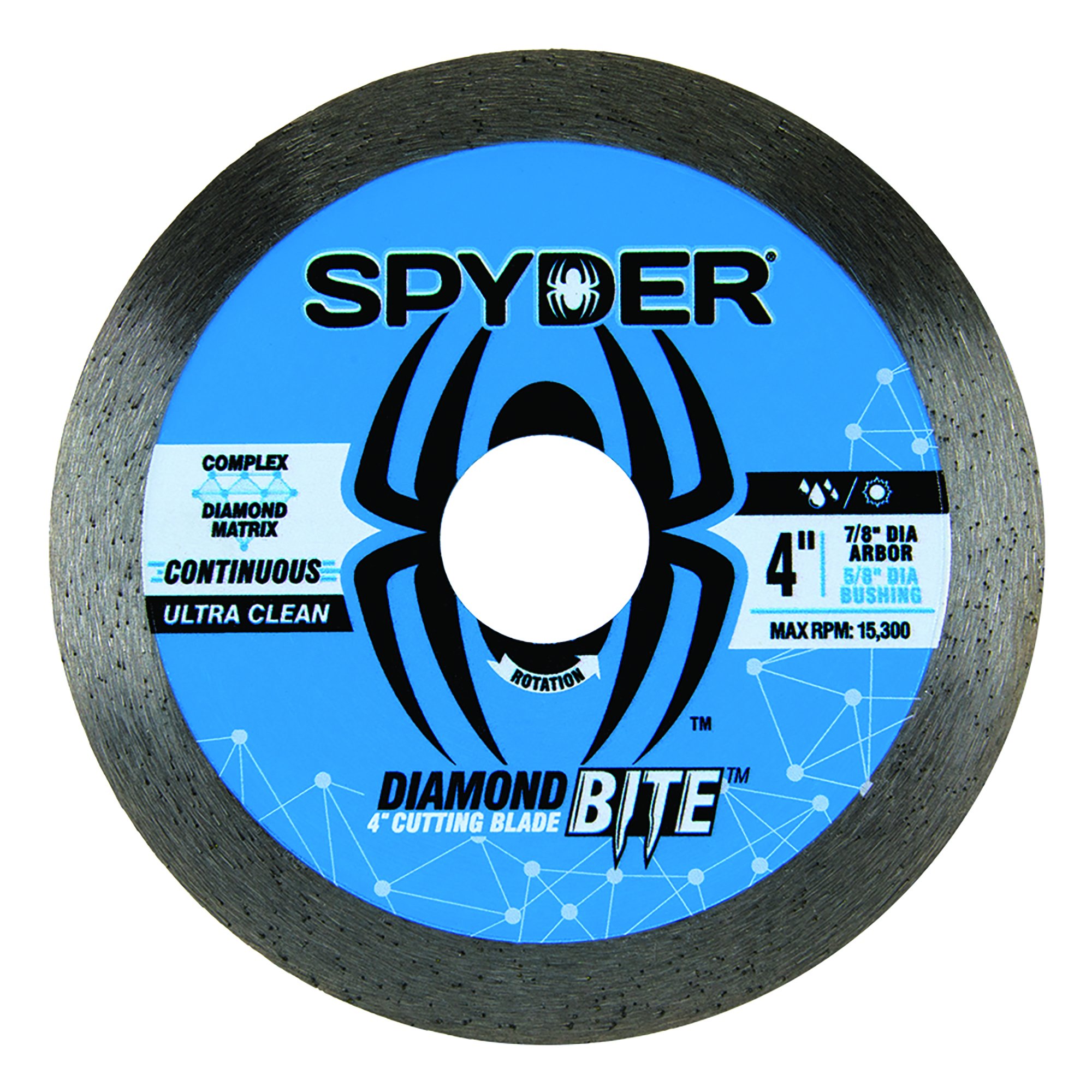 Spyder 4" Masonry/Tile Diamond Saw Blade Spyder 4" Masonry/Tile Diamond Saw Blade