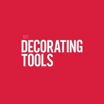 Decorating Tools