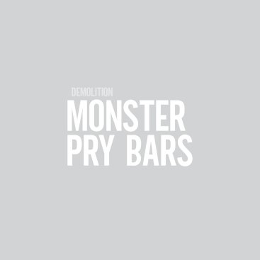 Monster Pry Bars 
