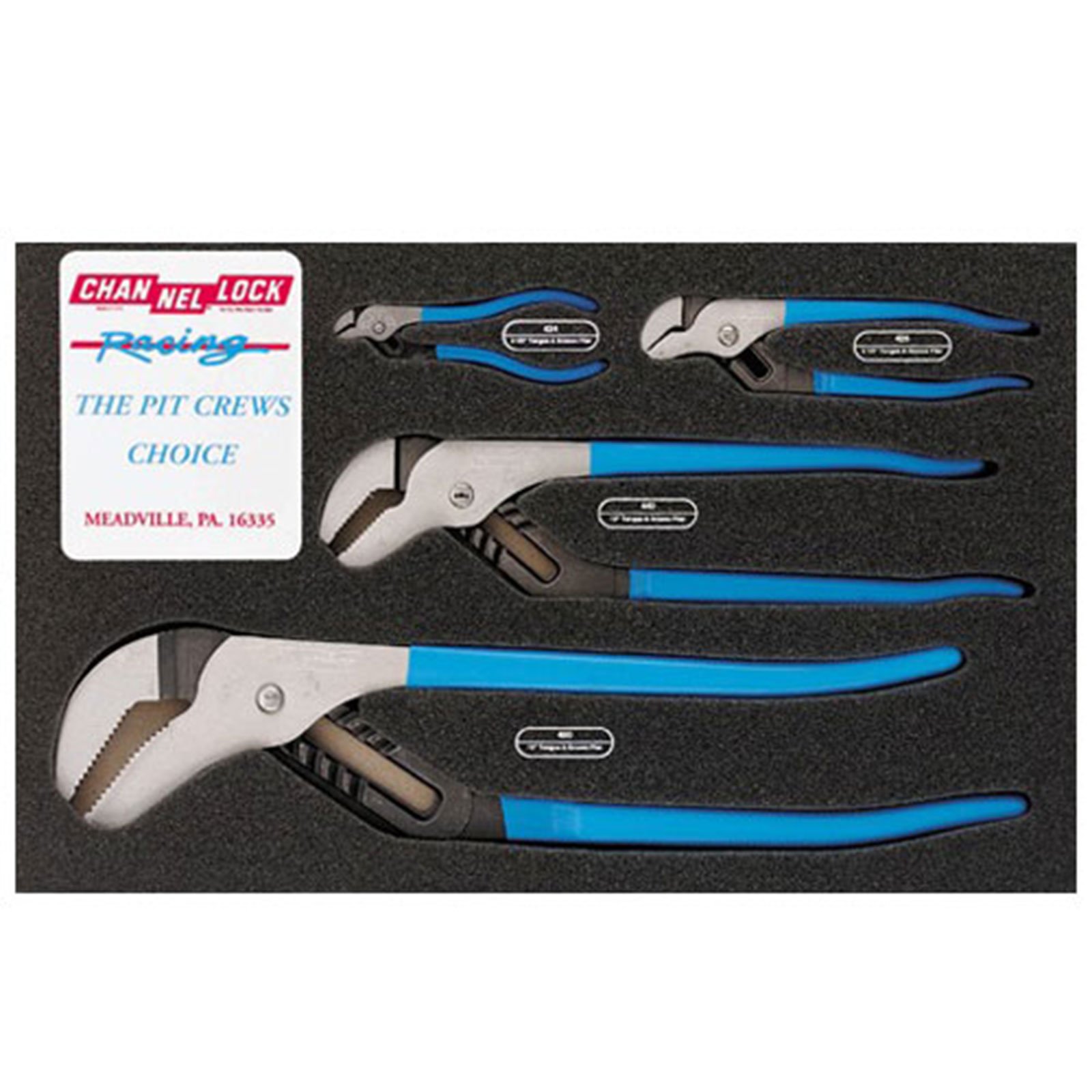 Channellock 4 Pc Tongue & Groove Set