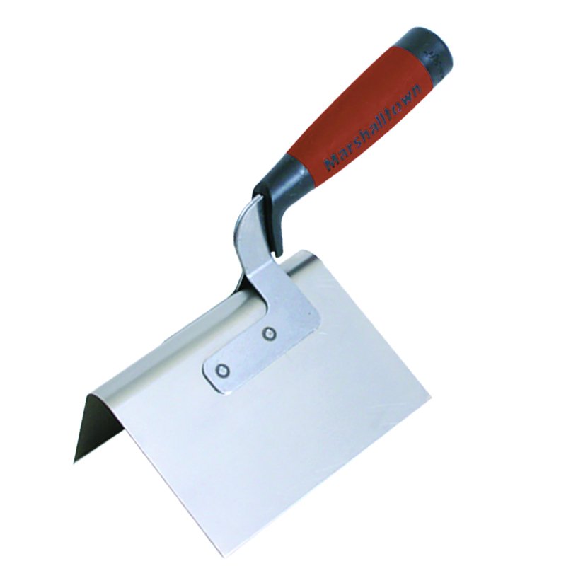 Marshalltown 5"x3 1/2" Bullnose Outside Corner Trowel 