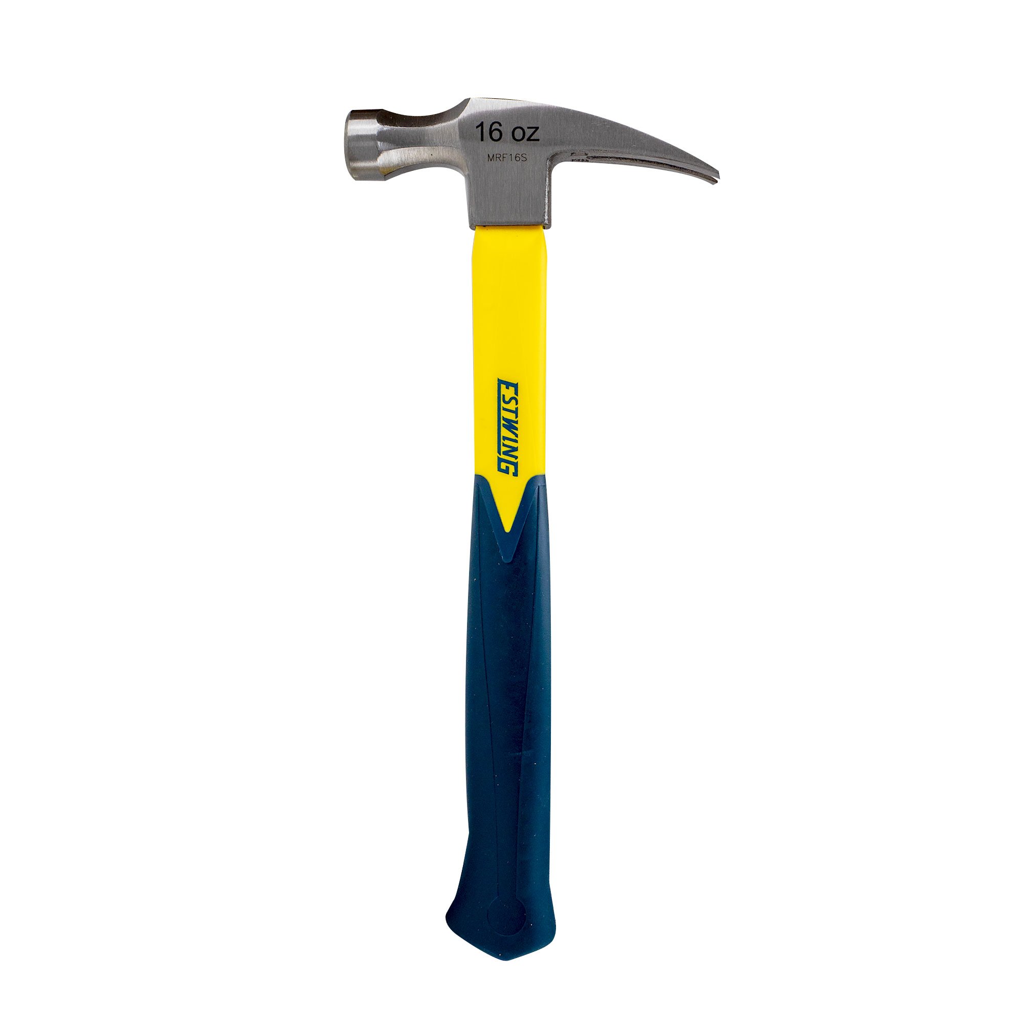 Estwing 16oz Surestrike Straight Claw Hammer, Fibreglass Shaft  Estwing 16oz Surestrike Straight Claw Hammer, Fibreglass Shaft