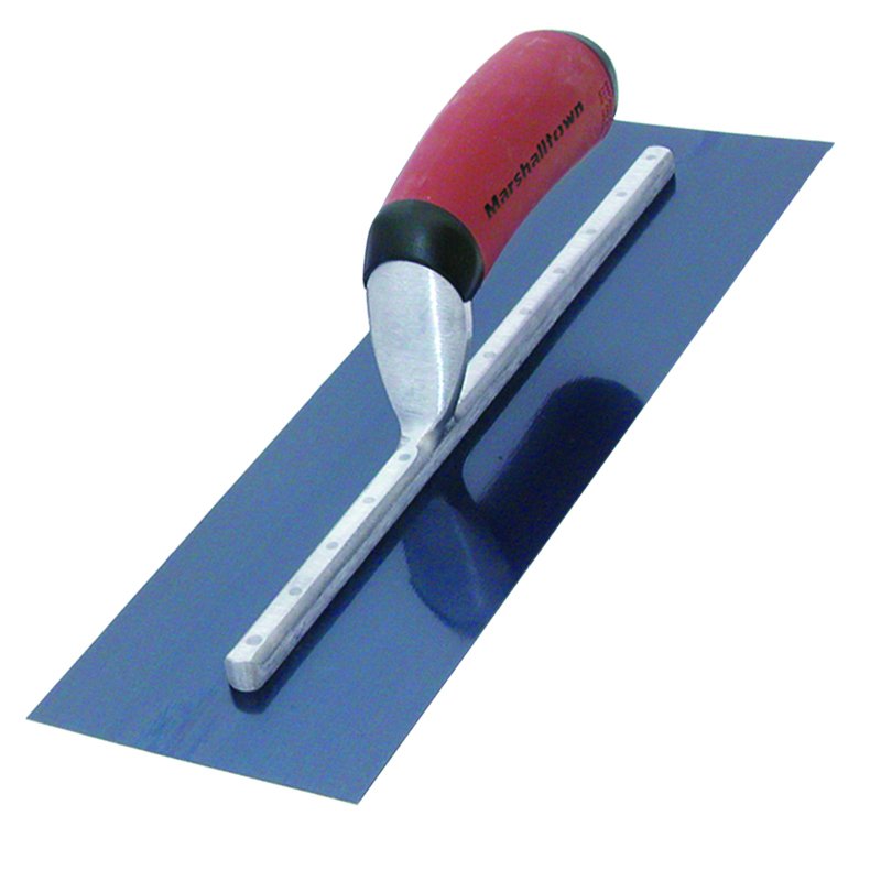 Marshalltown 14"x5" Blue Steel Finishing Trowel DuraSoft Handle