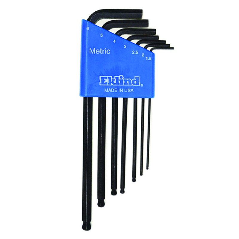 Eklind Metric 7pc Ball End Hex-L Key Set