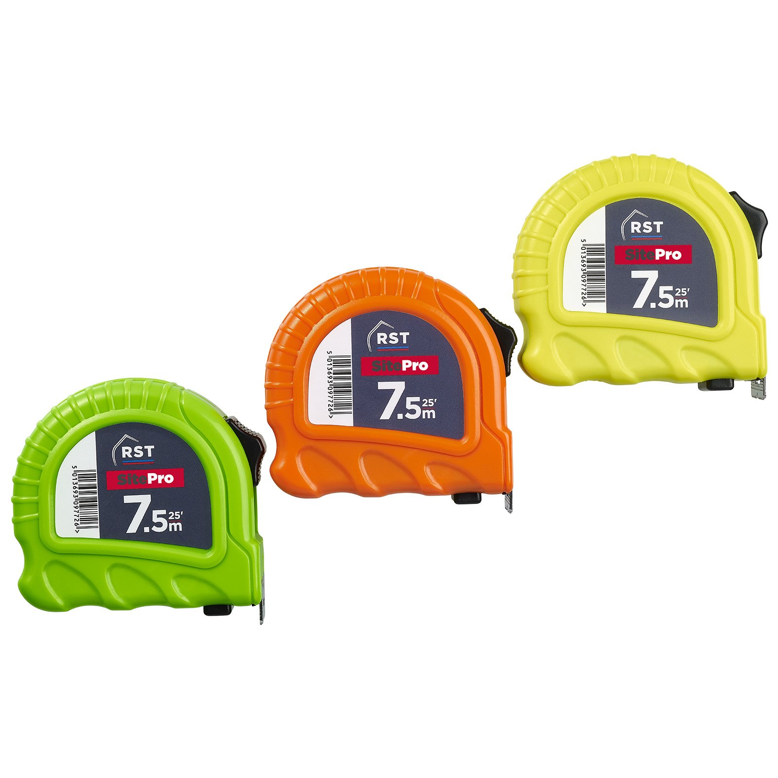 RST Hi-Viz 7.5m/25' Tape x 6 RST Hi-Viz 7.5m/25' Tape x 6