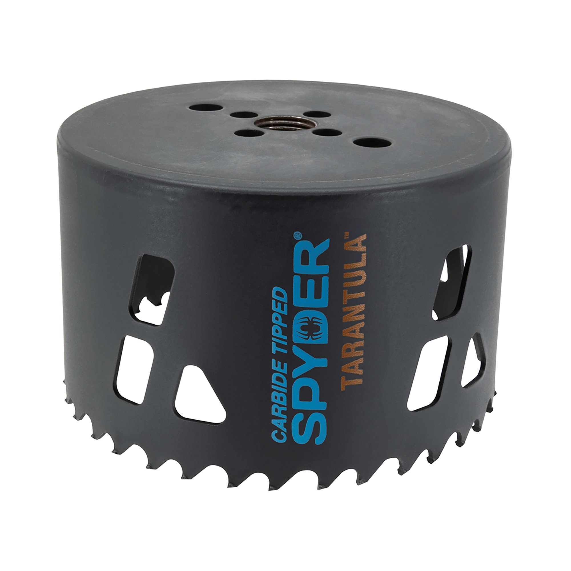 Spyder 4 1/5" Carbide Tipped Metal/Wood Hole Saw RCE Tarantula Spyder 4 1/5" Carbide Tipped Metal/Wood Hole Saw RCE Tarantula