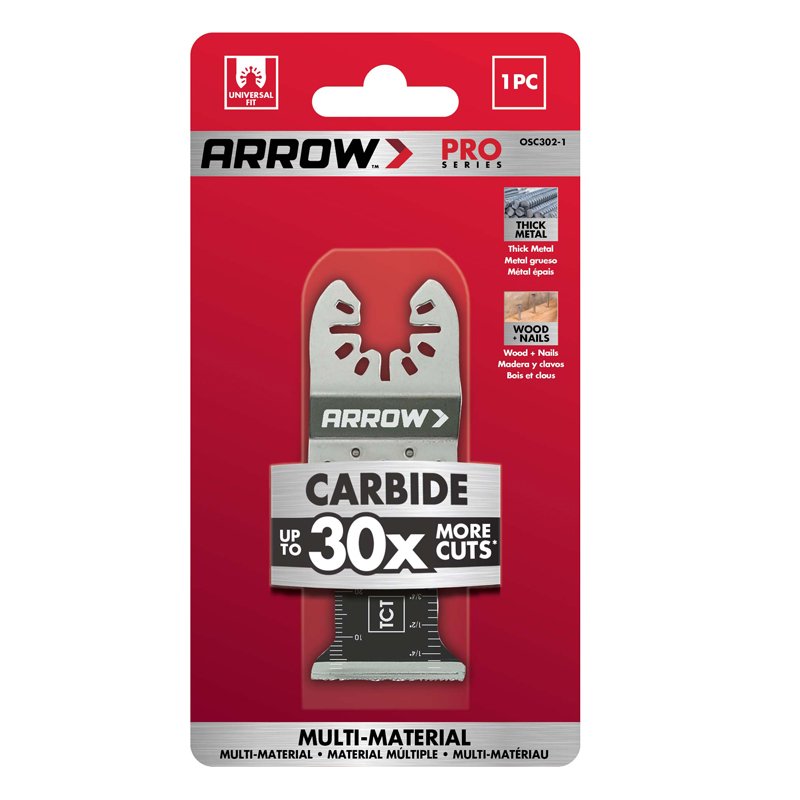 Arrow 1 3/8" (35mm) Carbide Coated Oscillating Blade x 1