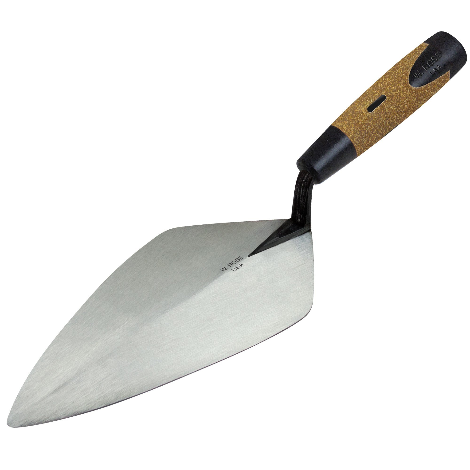 W.Rose 10? Wide London Brick Trowel Cork Handle W.Rose 10? Wide London Brick Trowel Cork Handle