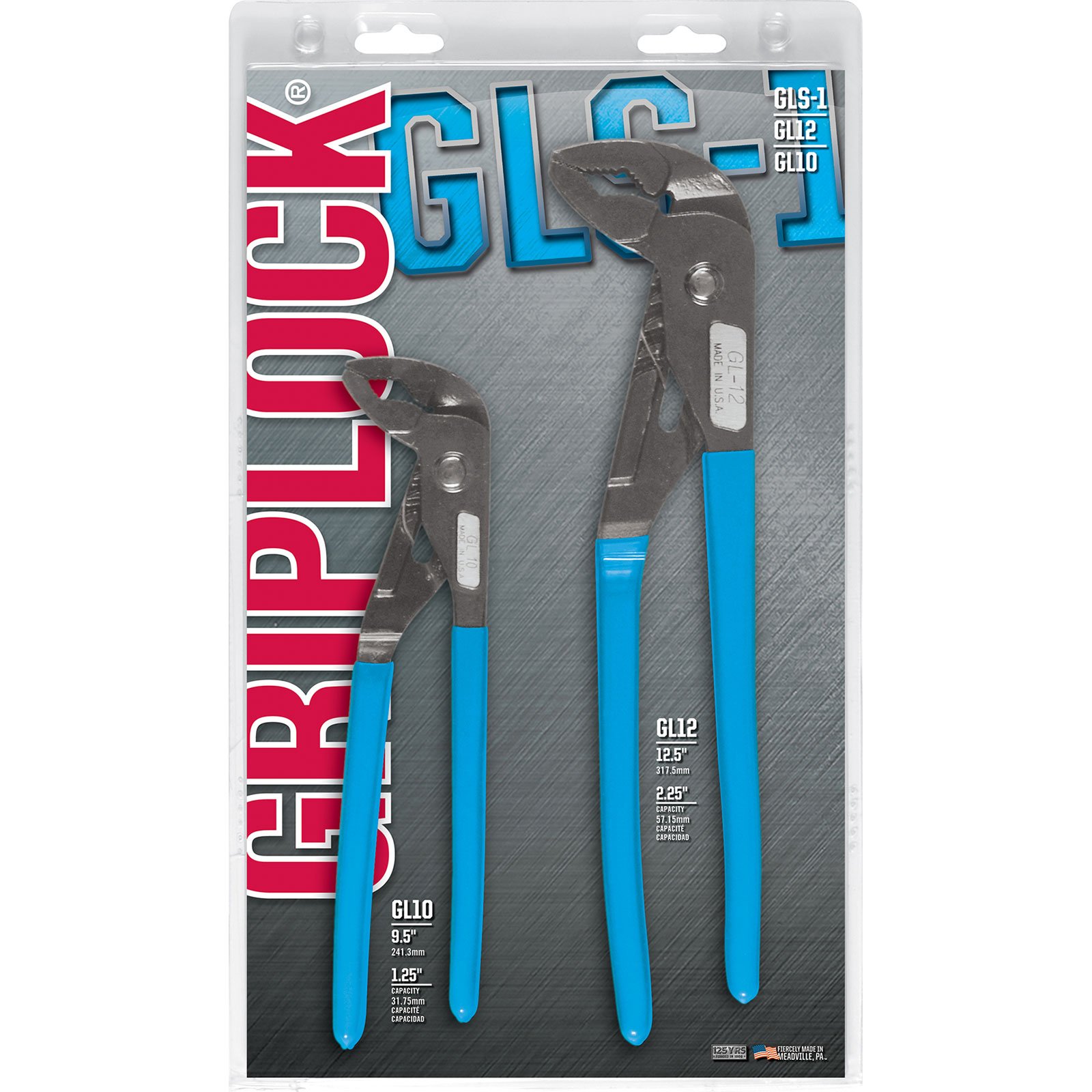 Channellock 2 Pc Griplock Plier Set Channellock 2 Pc Griplock Plier Set