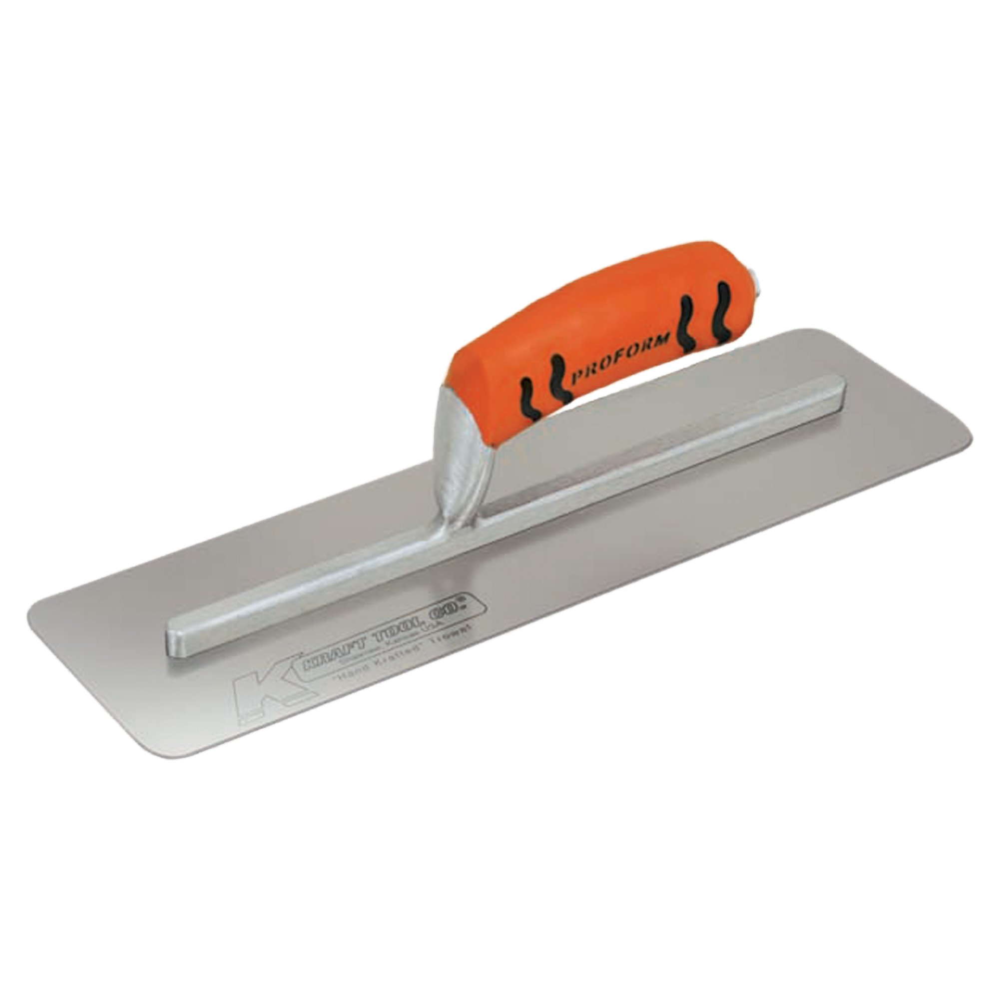 Kraft 14"x4" Carbon Steel Silo Trowel ProForm Handle Kraft 14"x4" Carbon Steel Silo Trowel ProForm Handle