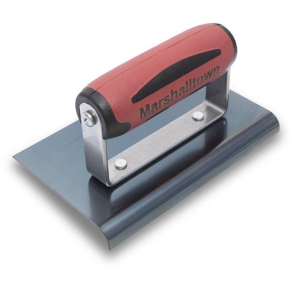 Marshalltown 6"x4" Blue Steel Edger 1/2"R, 5/8"L DuraSoft Handle Marshalltown 6"x4" Blue Steel Edger 1/2"R, 5/8"L DuraSoft Handle