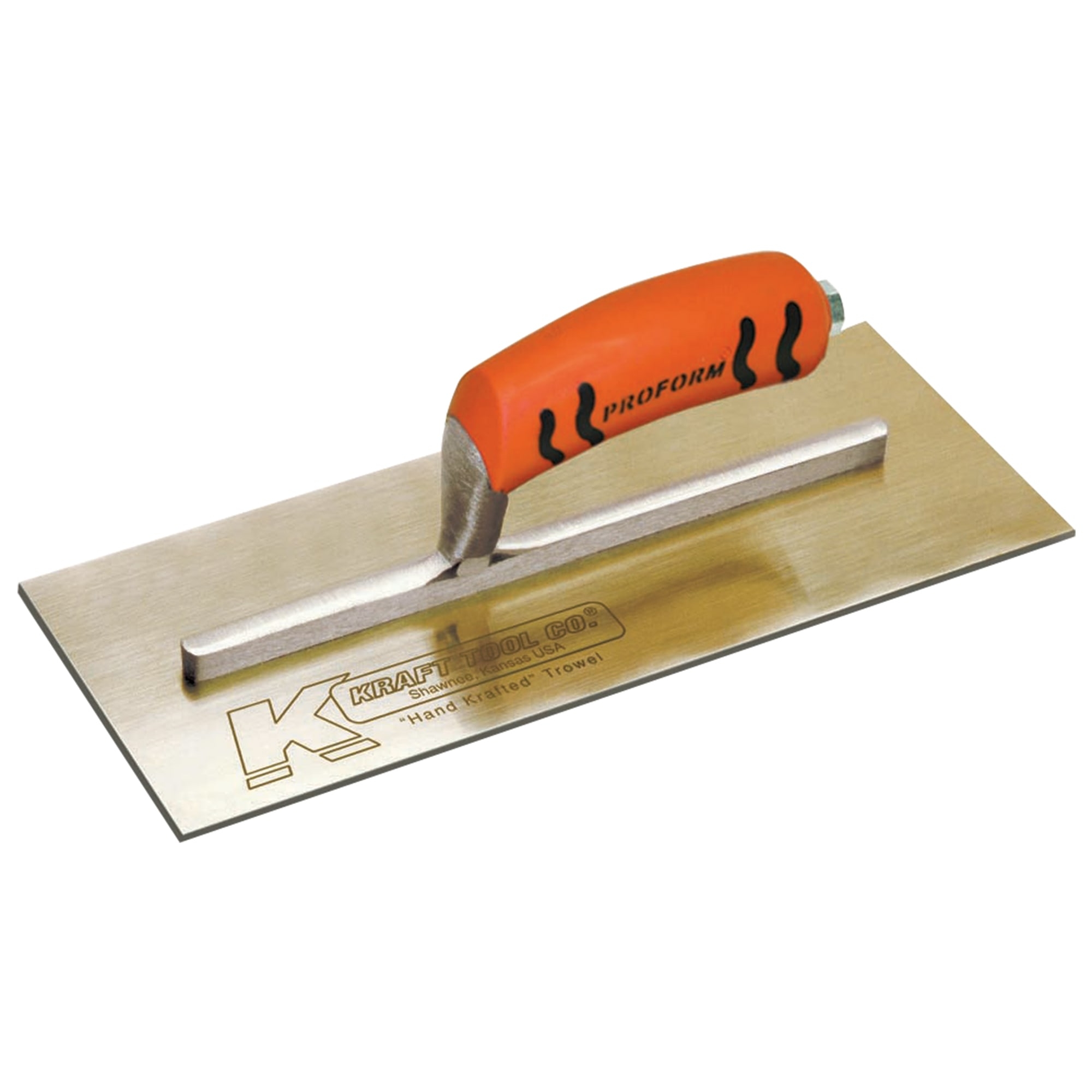 Kraft 16"x5" Golden SS Plaster Trowel ProForm Handle