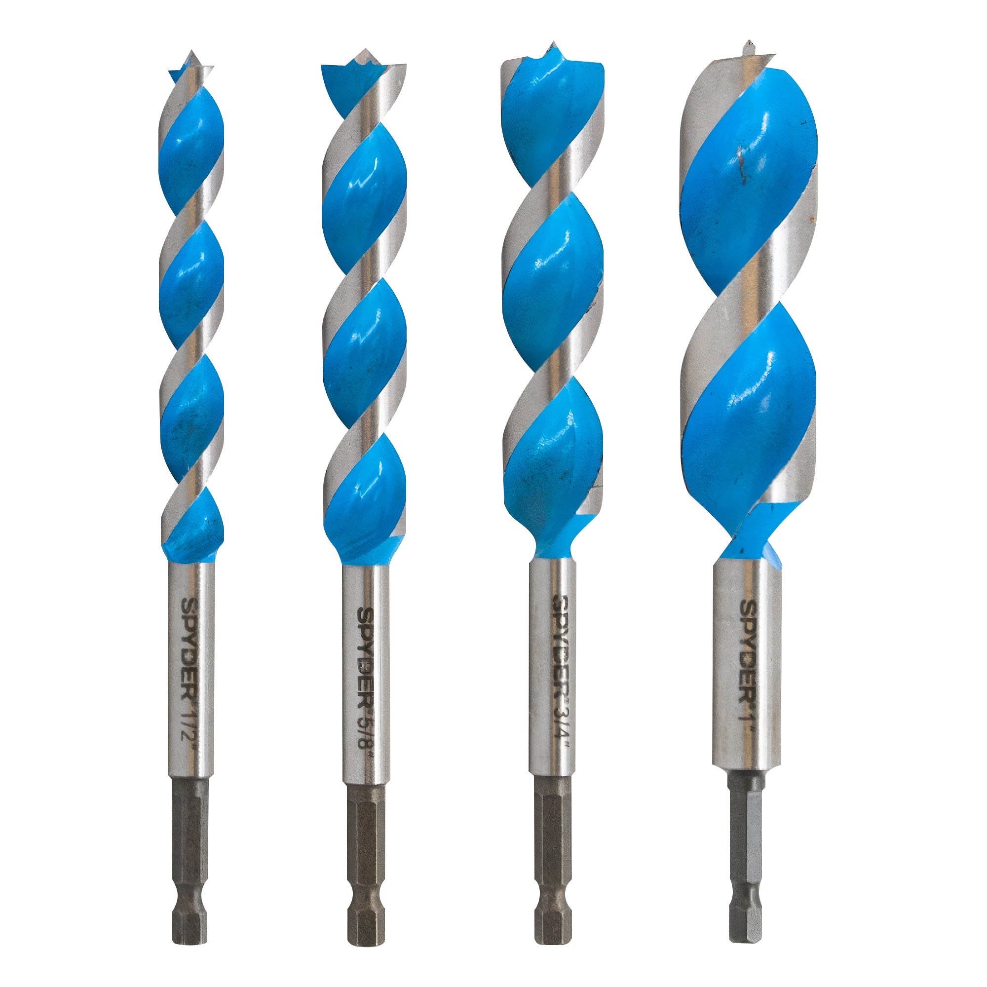 Spyder 4-Piece Woodboring Metric Power Bit Set