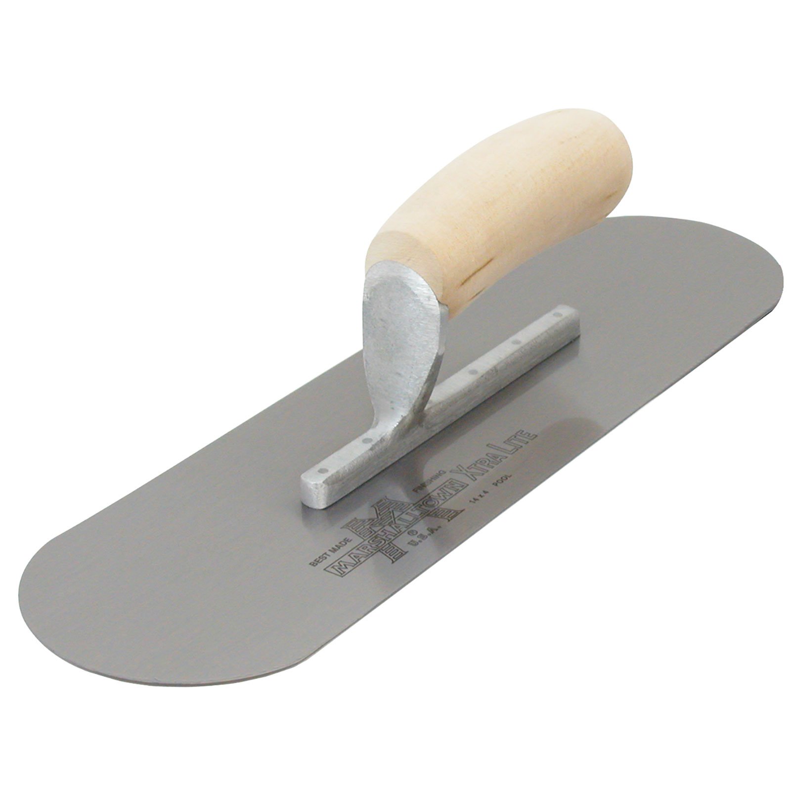 Marshalltown 16"x4 1/2" Pool Trowel Wood Handle  Marshalltown 16"x4 1/2" Pool Trowel Wood Handle
