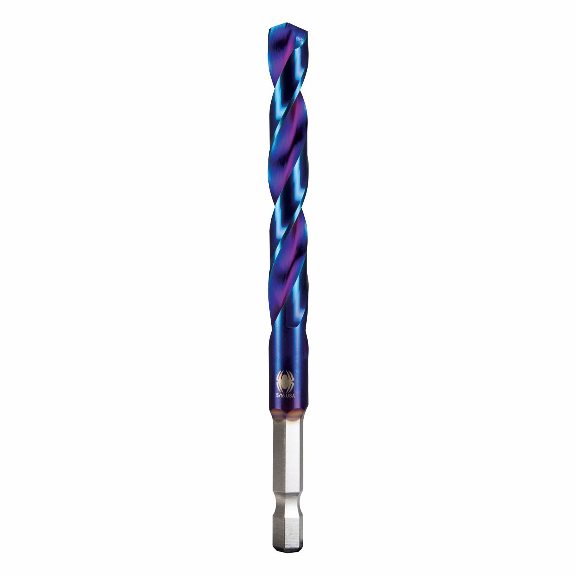 Spyder 8mm Mach-Blue Hex Shank Drill Bit Spyder 8mm Mach-Blue Hex Shank Drill Bit