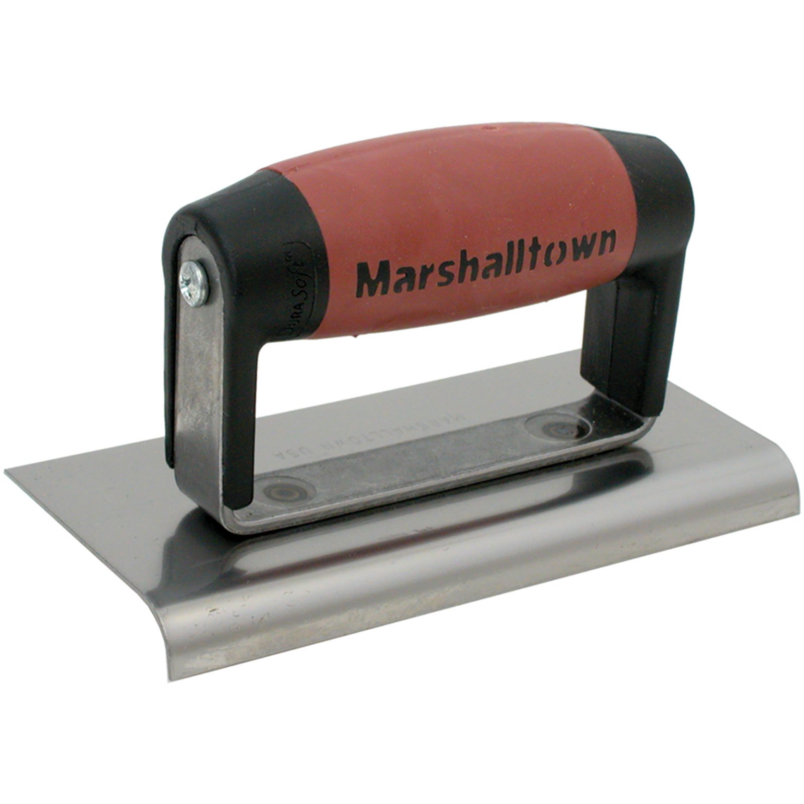 Marshalltown 6"x3" Cement Edger Straight Ends 3/8"R DuraSoft Handle Marshalltown 6"x3" Cement Edger Straight Ends 3/8"R DuraSoft Handle