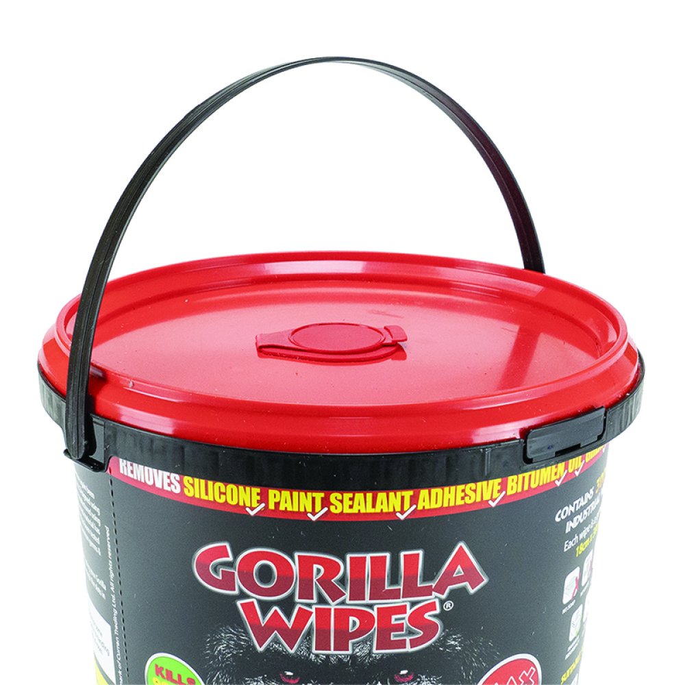 Gorilla Wipes Bulk Bucket (300 wipes) : Rollins & Sons (London) Ltd