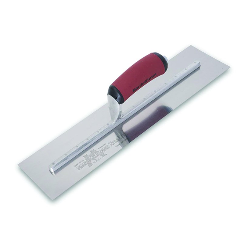 Marshalltown 14"x4" Gold Stainless Steel Finishing Trowel DuraSoft Handle