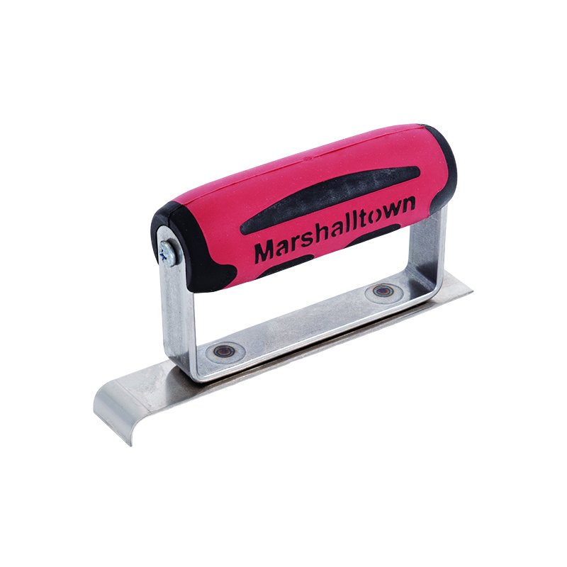 Marshalltown 1"x6" S/S Narrow Edger 3/8"R, 1/2"L DuraSoft Handle Marshalltown 1"x6" S/S Narrow Edger 3/8"R, 1/2"L DuraSoft Handle