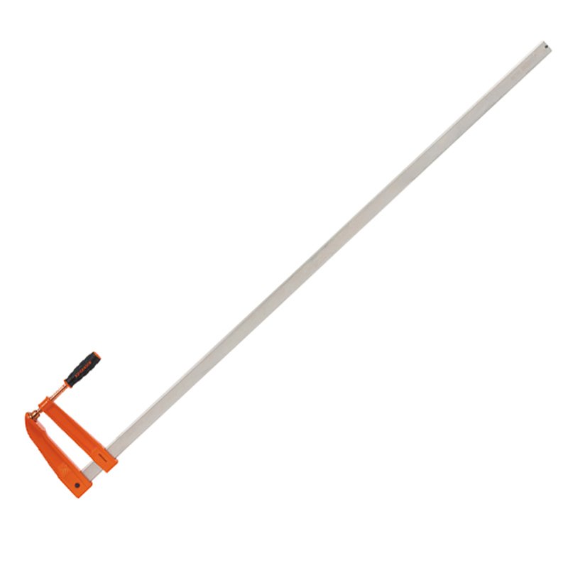 Jorgensen 48" Deep-Reach Steel Bar Clamp 7" Reach