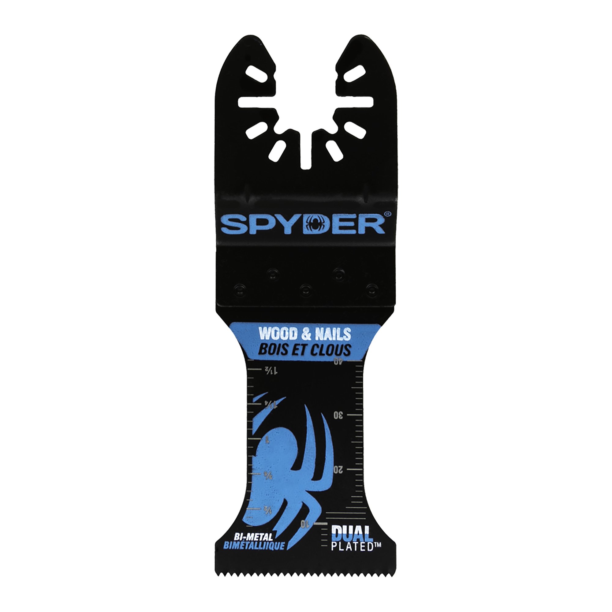 Spyder 1.35" x 2" Bi-Metal Wood and Nail Oscillating Blade Spyder 1.35" x 2" Bi-Metal Wood and Nail Oscillating Blade