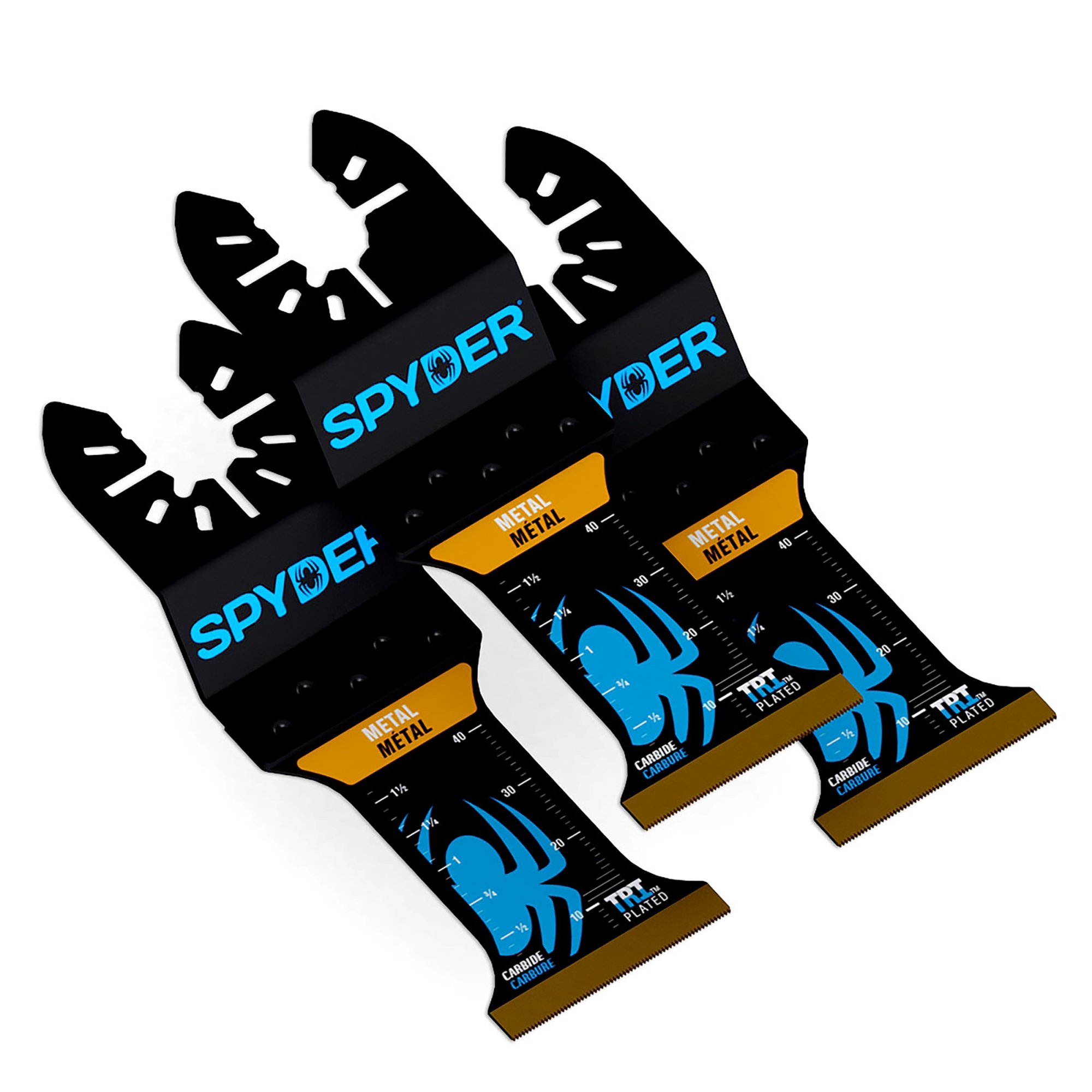 Spyder 1.35" x 2" Carbide Wood/Metal Oscillating Blade (3 Pack) Spyder 1.35" x 2" Carbide Wood/Metal Oscillating Blade (3 Pack)