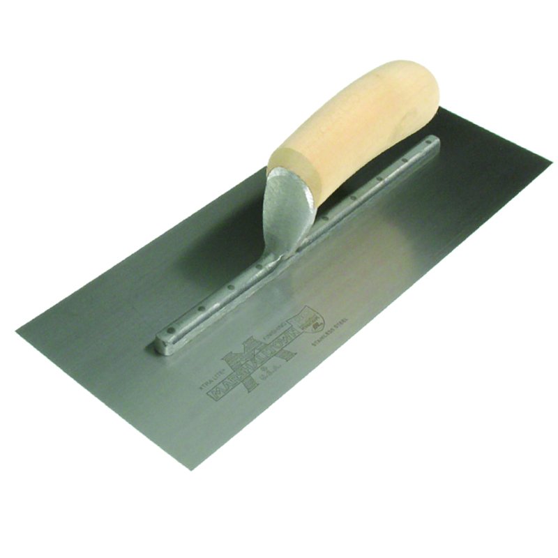 Marshalltown 14"x5" Stainless Steel PermaShape Finishing Trowel Wood Handle Marshalltown 14"x5" Stainless Steel PermaShape Finishing Trowel Wood Handle